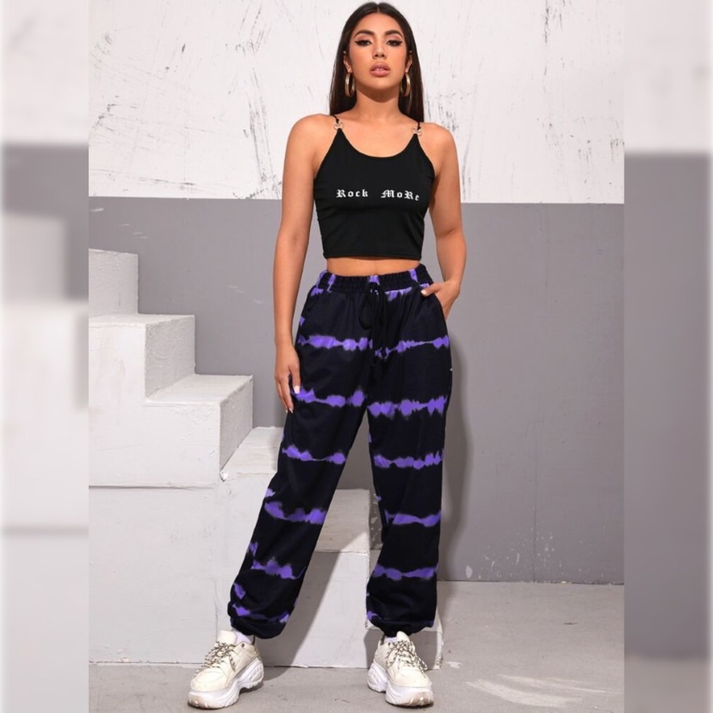 Tie-dye sweatpants